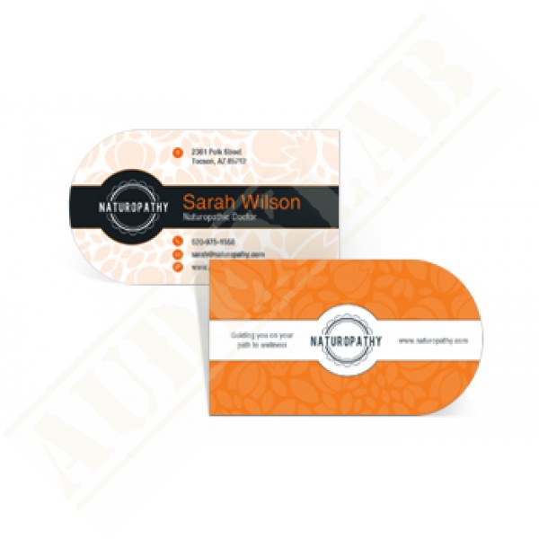 Half-Circle Business Cards Half-Circle Business Cards