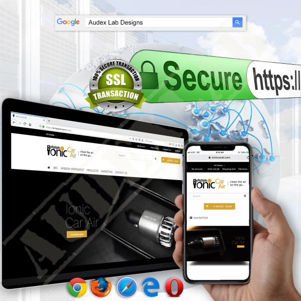 Complete Website w/Hosting & Domain Name