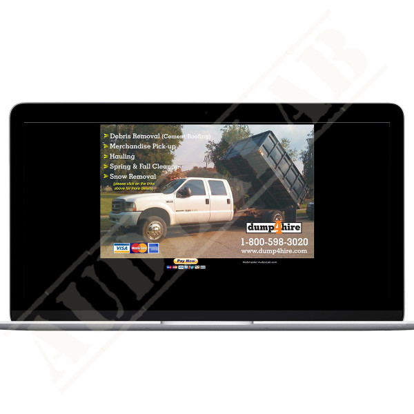 Complete Website w/Hosting & Domain Name